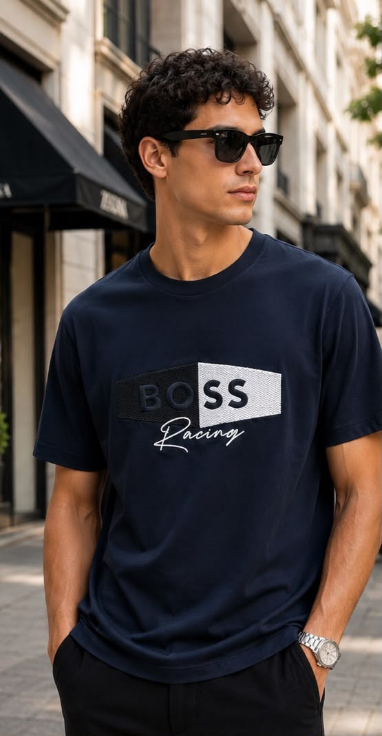 Boss T-Shirt with Boss Logo Regular Fit