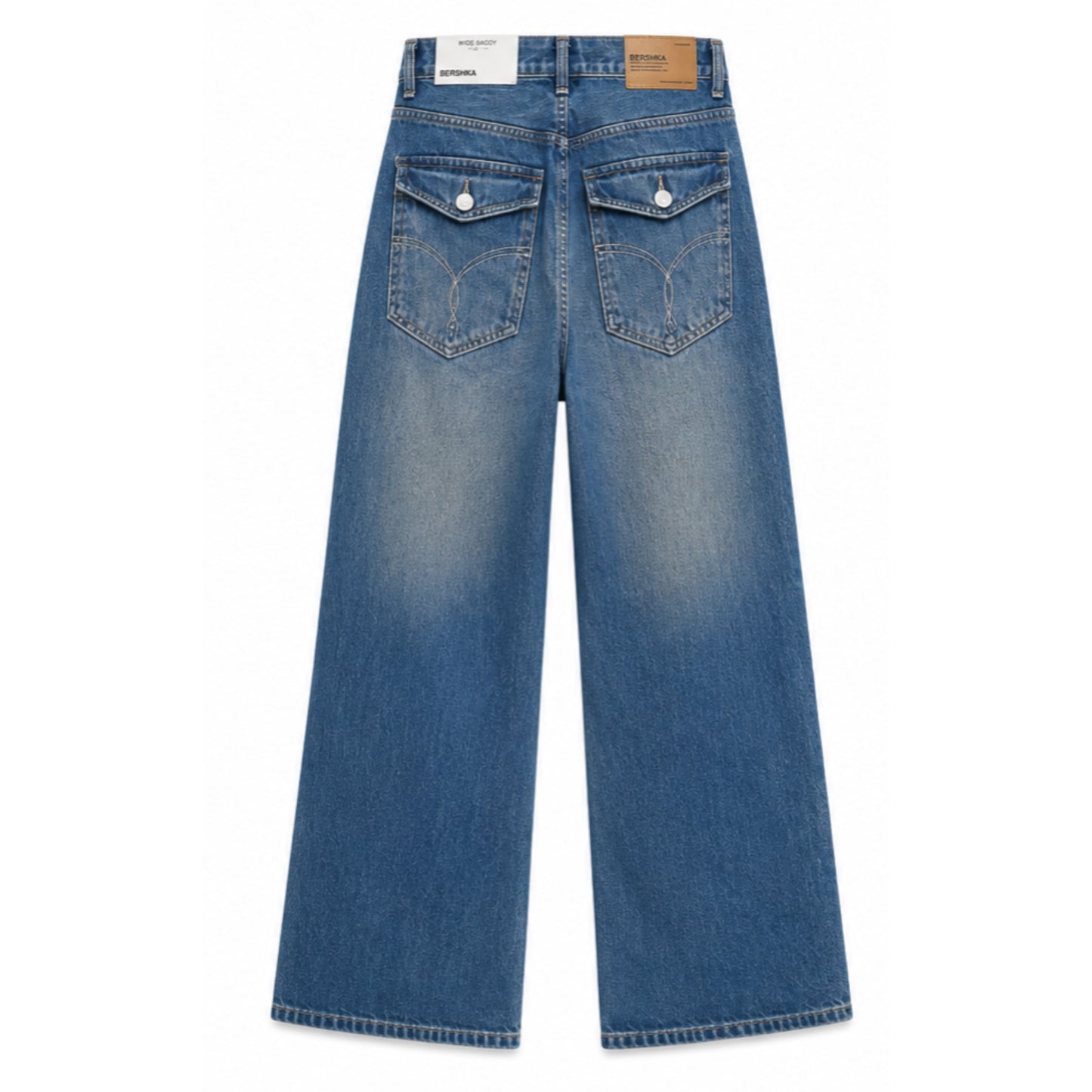 Bershka Wide Baggy Jeans